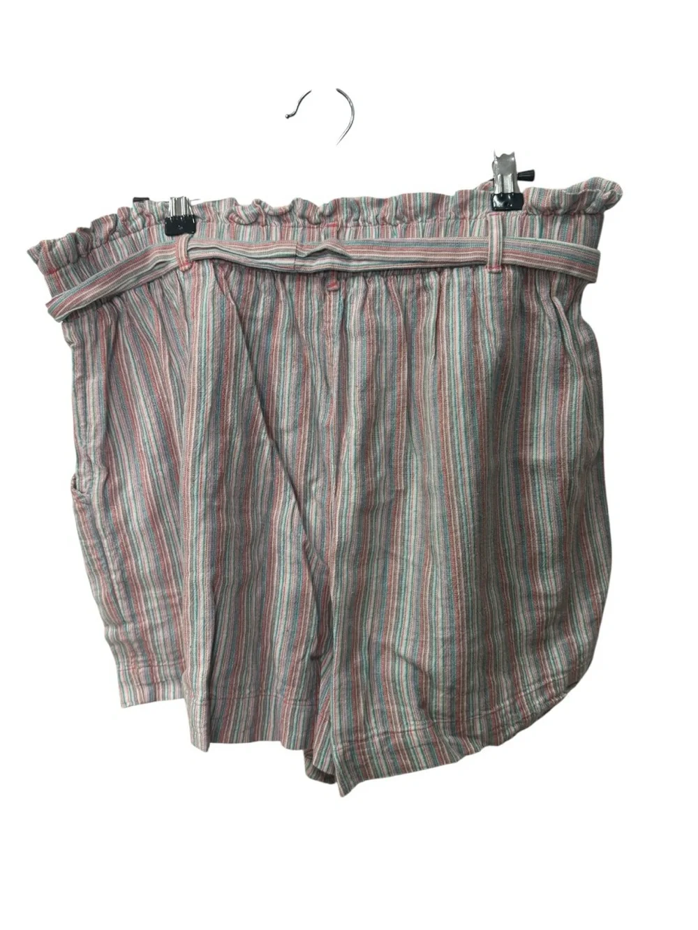 American Eagle Outfitters high-waisted paperbag shorts women size XL - Picture 2 of 5